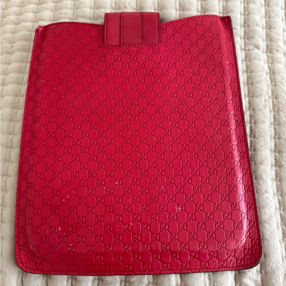 Gucci Red iPad case